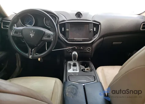 2015 Maserati Ghibli z USA, uszkodzony, nr VIN ZAM57XSA9F1129854